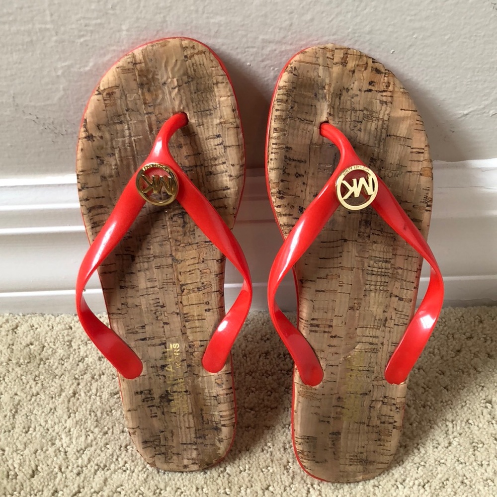 Michael Michael Kors Gel Flip Flops